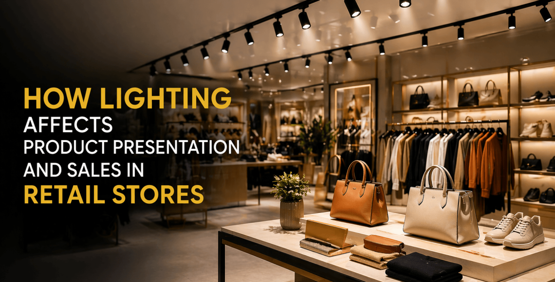 How Lighting Affects Product Presentation and Sales in Retail Stores