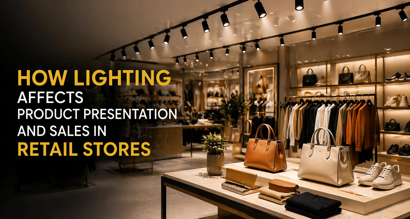 How Lighting Affects Product Presentation and Sales in Retail Stores