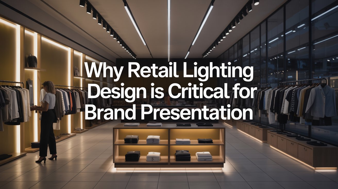 Why Retail Lighting Design Is Critical for Brand Presentation