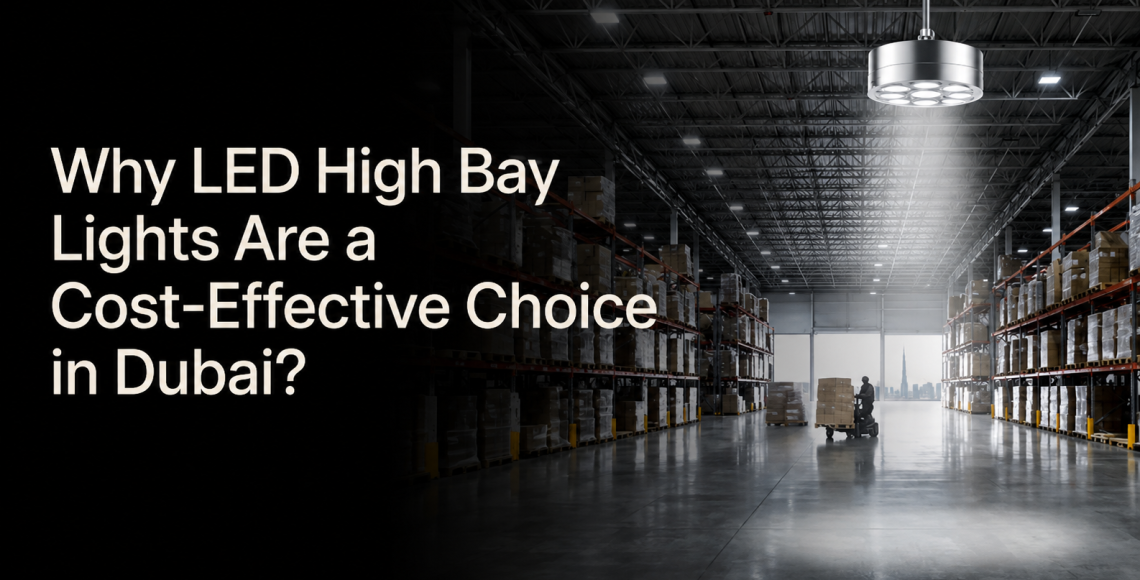Why LED High Bay Lights Are a Cost-Effective Choice in Dubai?