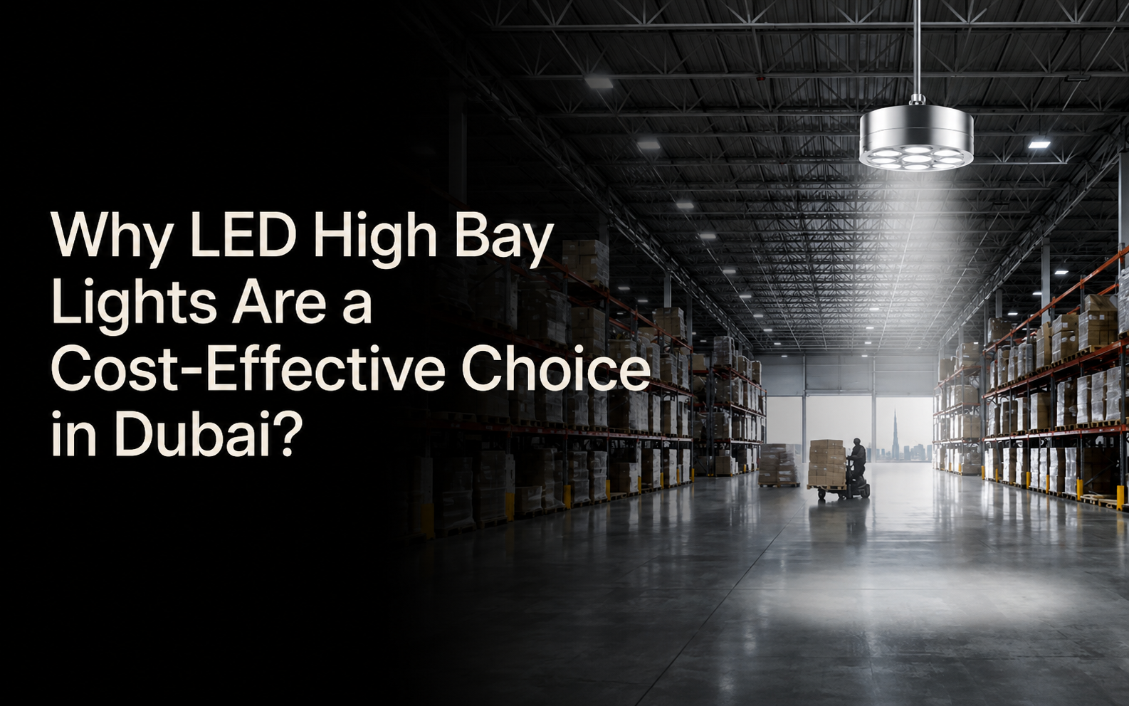 Why LED High Bay Lights Are a Cost-Effective Choice in Dubai?